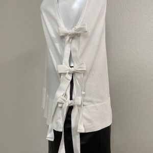 Topshop Boutique Side Tie Top Size 6